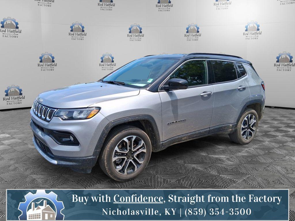 used 2023 Jeep Compass car, priced at $23,739