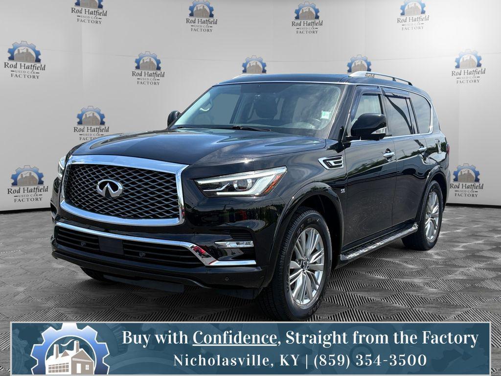 used 2018 INFINITI QX80 car, priced at $28,990