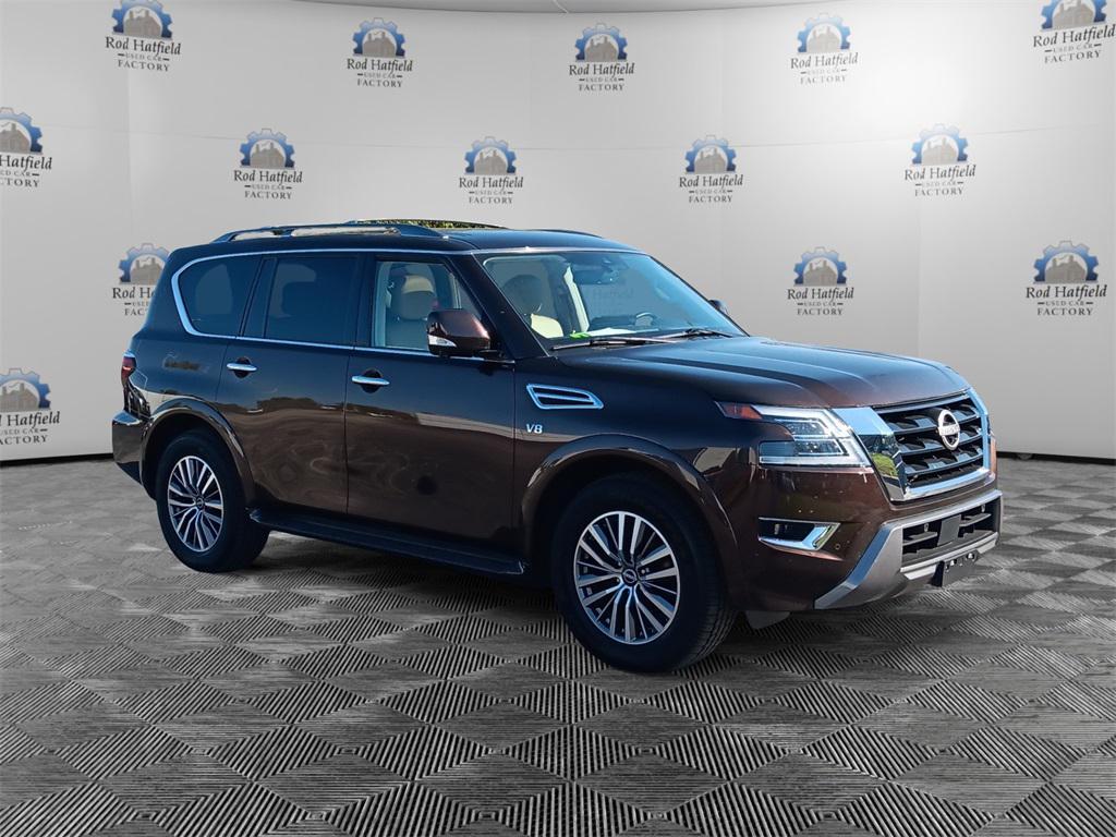 used 2022 Nissan Armada car, priced at $35,638