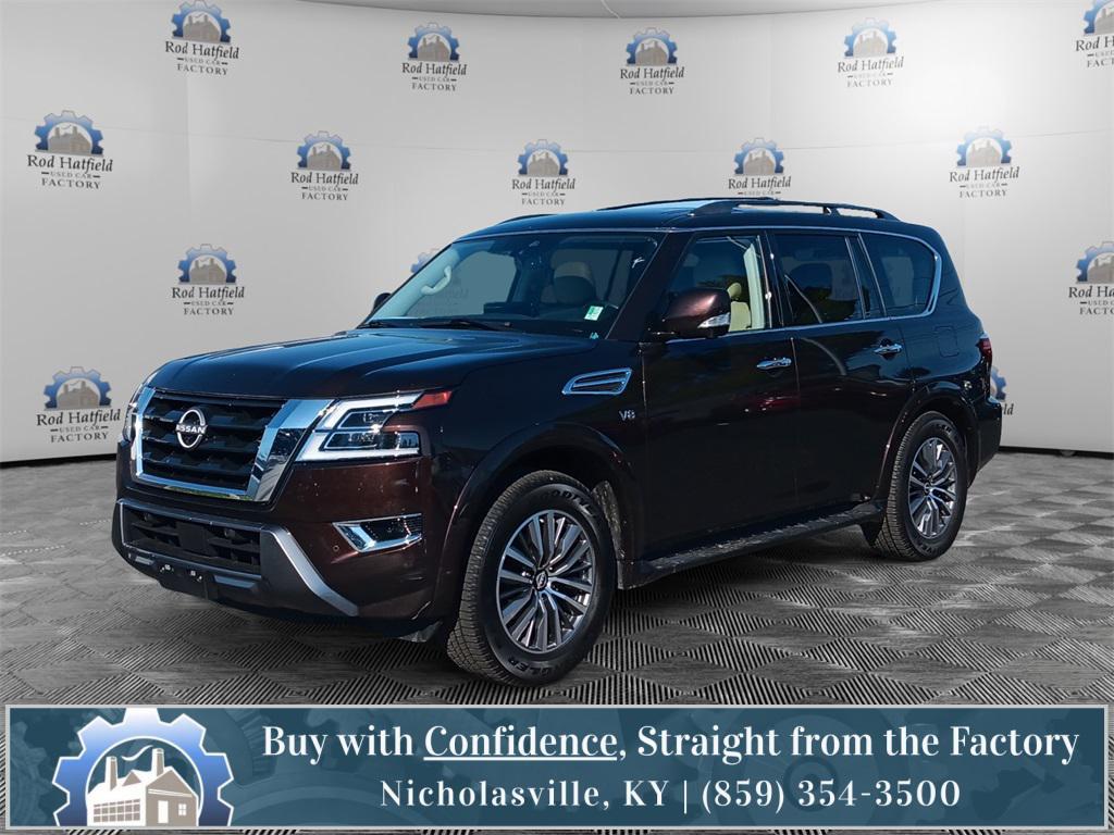 used 2022 Nissan Armada car, priced at $35,638