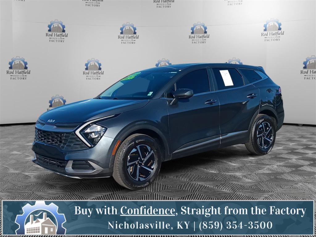 used 2023 Kia Sportage Hybrid car, priced at $19,796