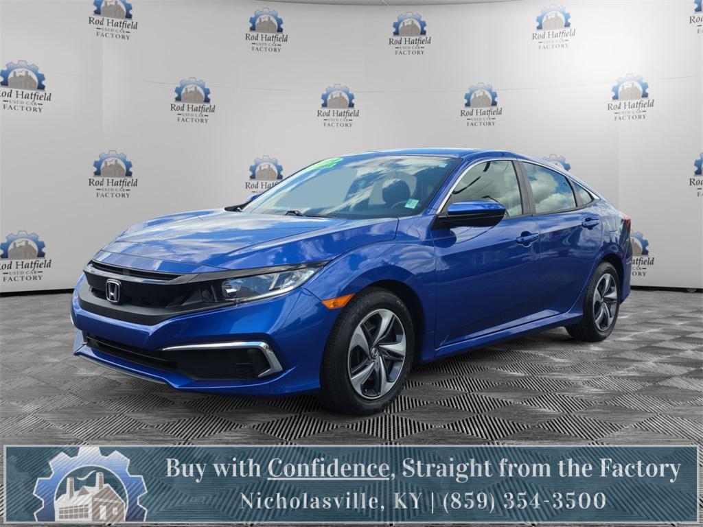 used 2021 Honda Civic car, priced at $18,867