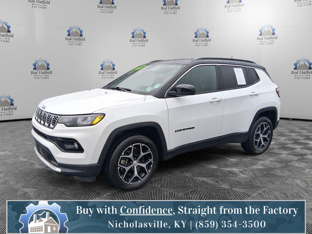 used 2024 Jeep Compass car, priced at $25,143
