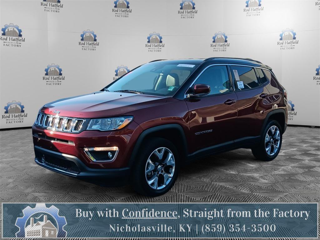 used 2021 Jeep Compass car, priced at $19,803