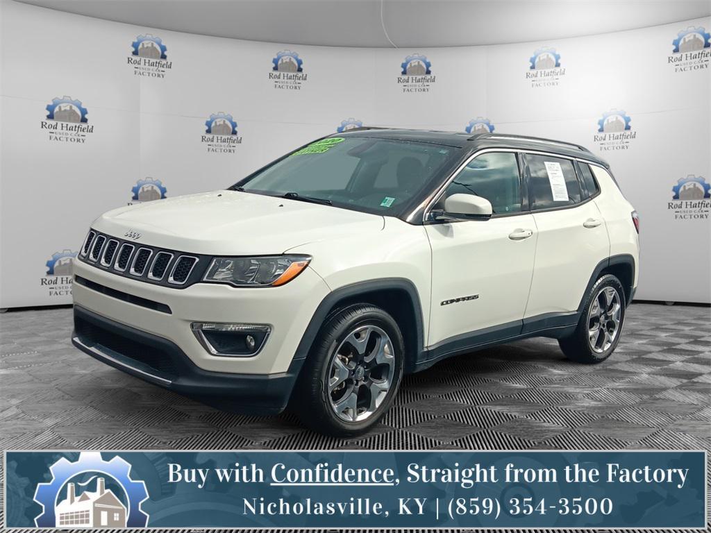 used 2020 Jeep Compass car, priced at $15,525