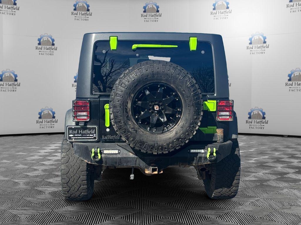 used 2014 Jeep Wrangler Unlimited car, priced at $16,849