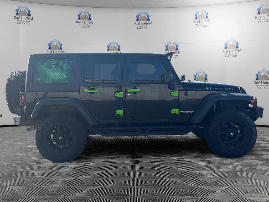 used 2014 Jeep Wrangler Unlimited car, priced at $16,849
