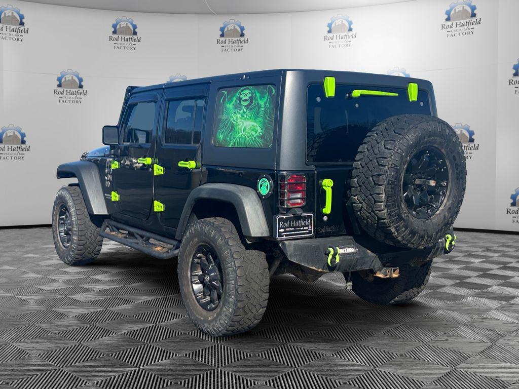 used 2014 Jeep Wrangler Unlimited car, priced at $16,849