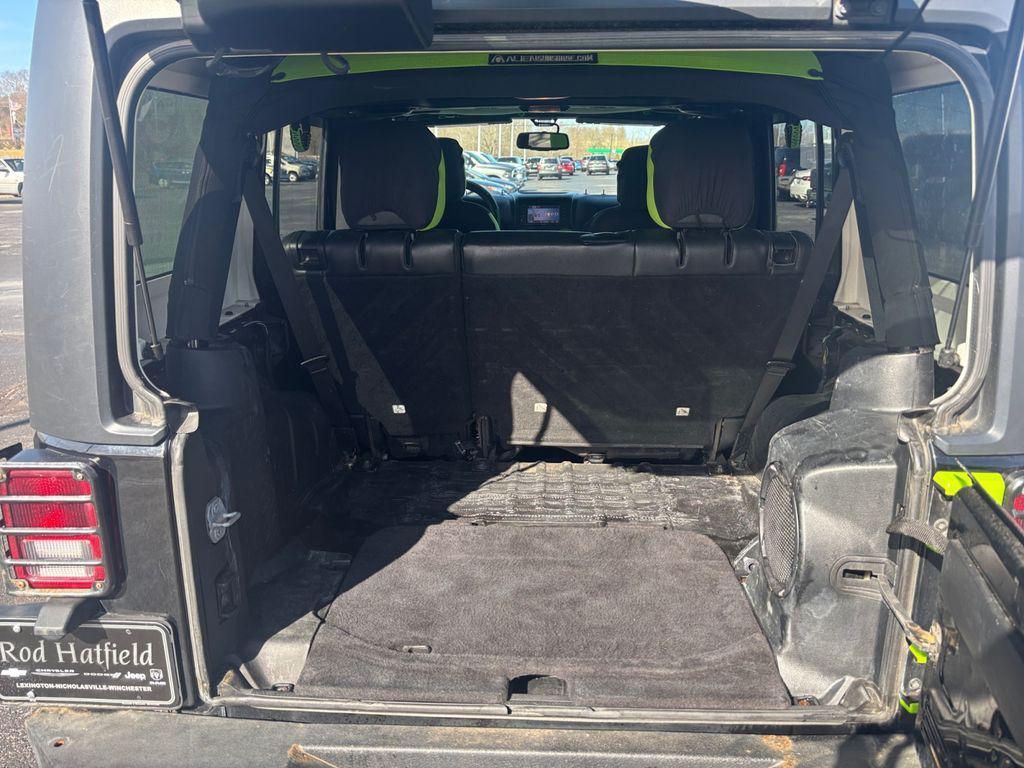 used 2014 Jeep Wrangler Unlimited car, priced at $16,849