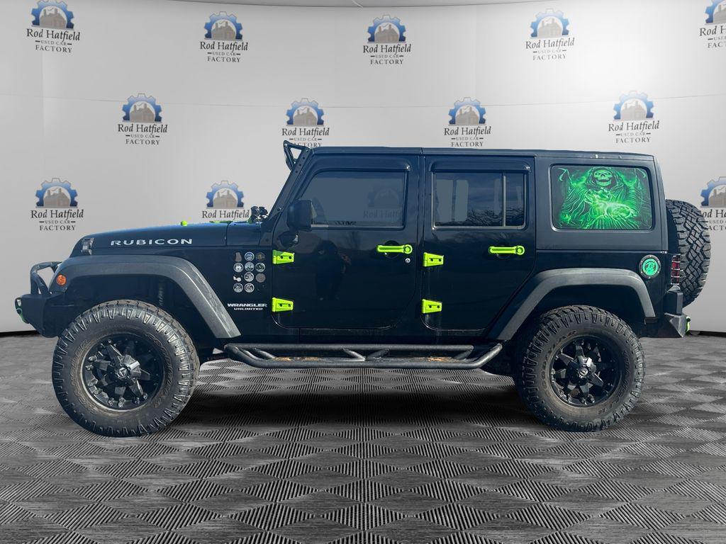 used 2014 Jeep Wrangler Unlimited car, priced at $16,849