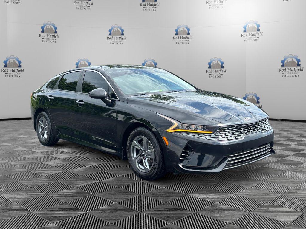 used 2021 Kia K5 car, priced at $18,337