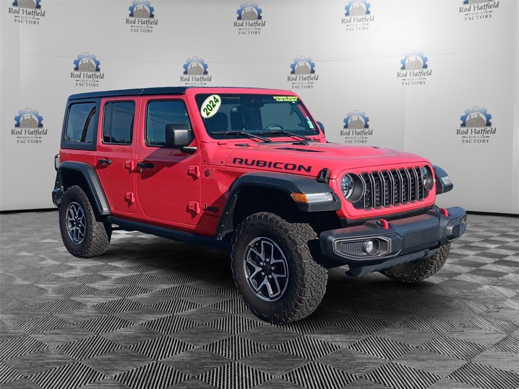used 2024 Jeep Wrangler car, priced at $41,600