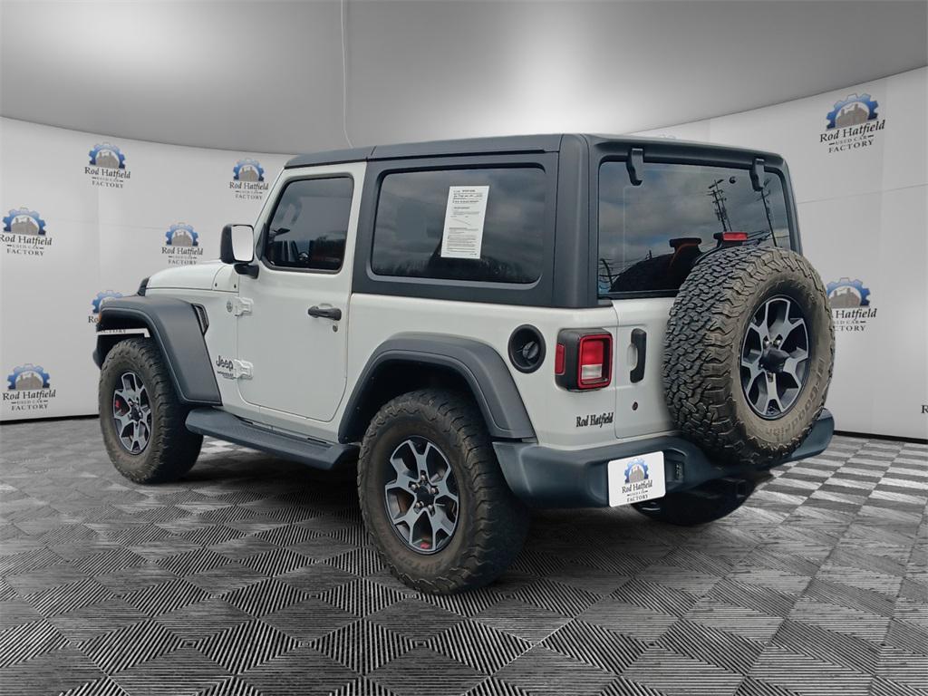 used 2020 Jeep Wrangler car, priced at $22,800