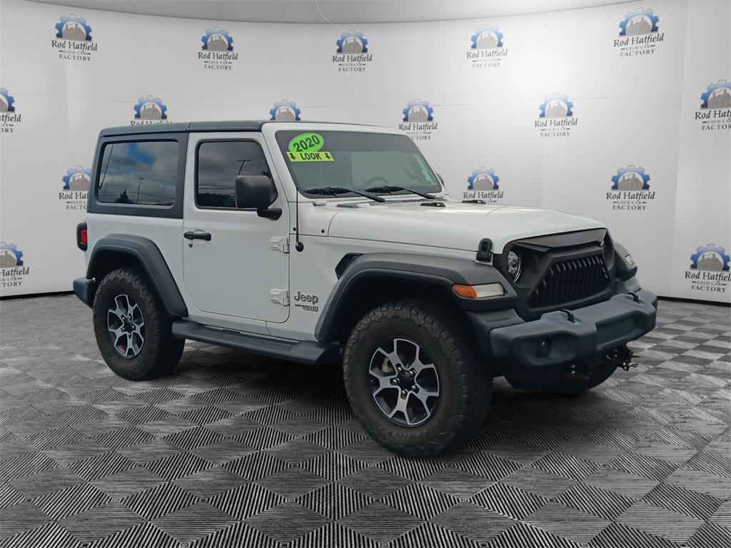 used 2020 Jeep Wrangler car, priced at $22,800