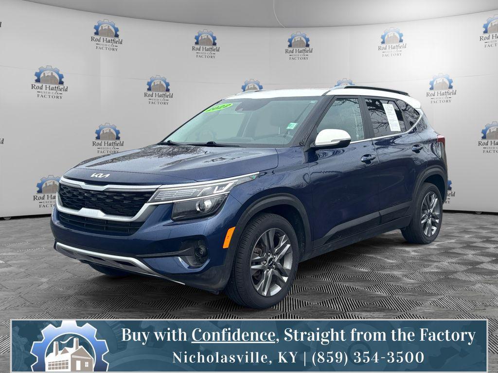 used 2022 Kia Seltos car, priced at $18,994
