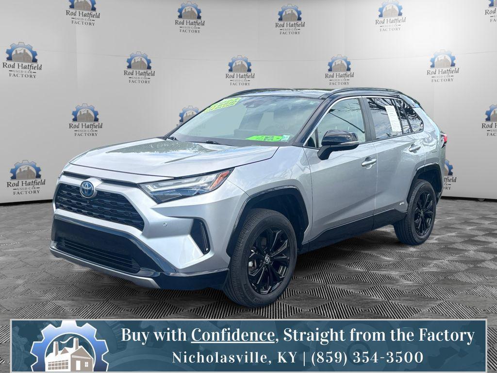 used 2023 Toyota RAV4 Hybrid car, priced at $40,496