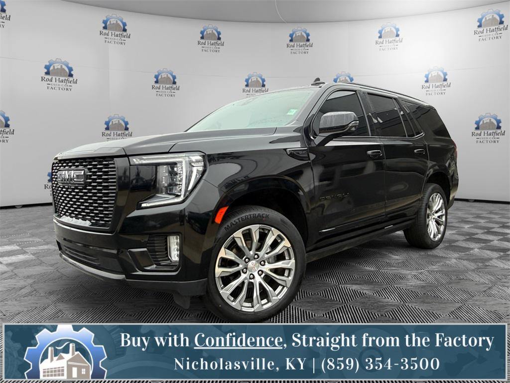 used 2021 GMC Yukon car, priced at $44,354