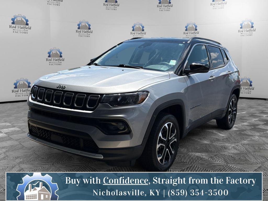 used 2022 Jeep Compass car, priced at $24,464