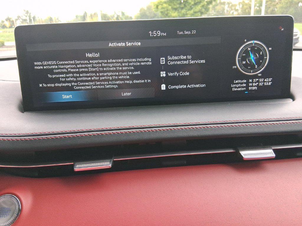 used 2024 Genesis GV70 car, priced at $40,616