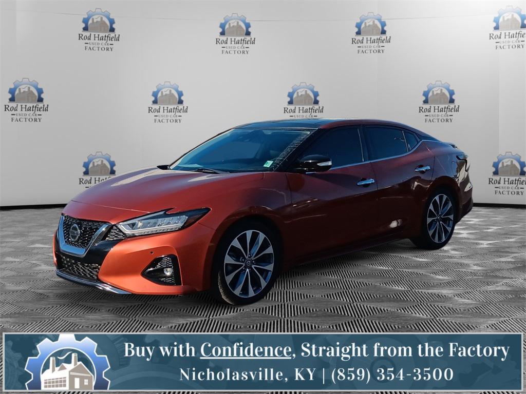 used 2021 Nissan Maxima car, priced at $25,634