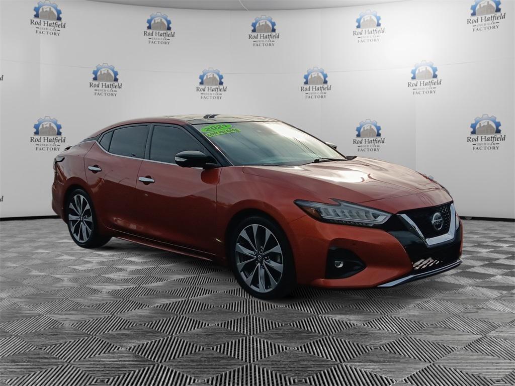 used 2021 Nissan Maxima car, priced at $25,634