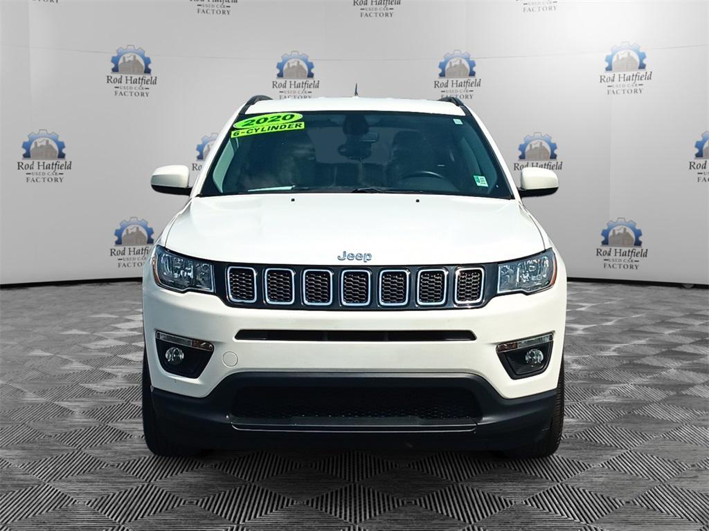 used 2020 Jeep Compass car, priced at $15,854
