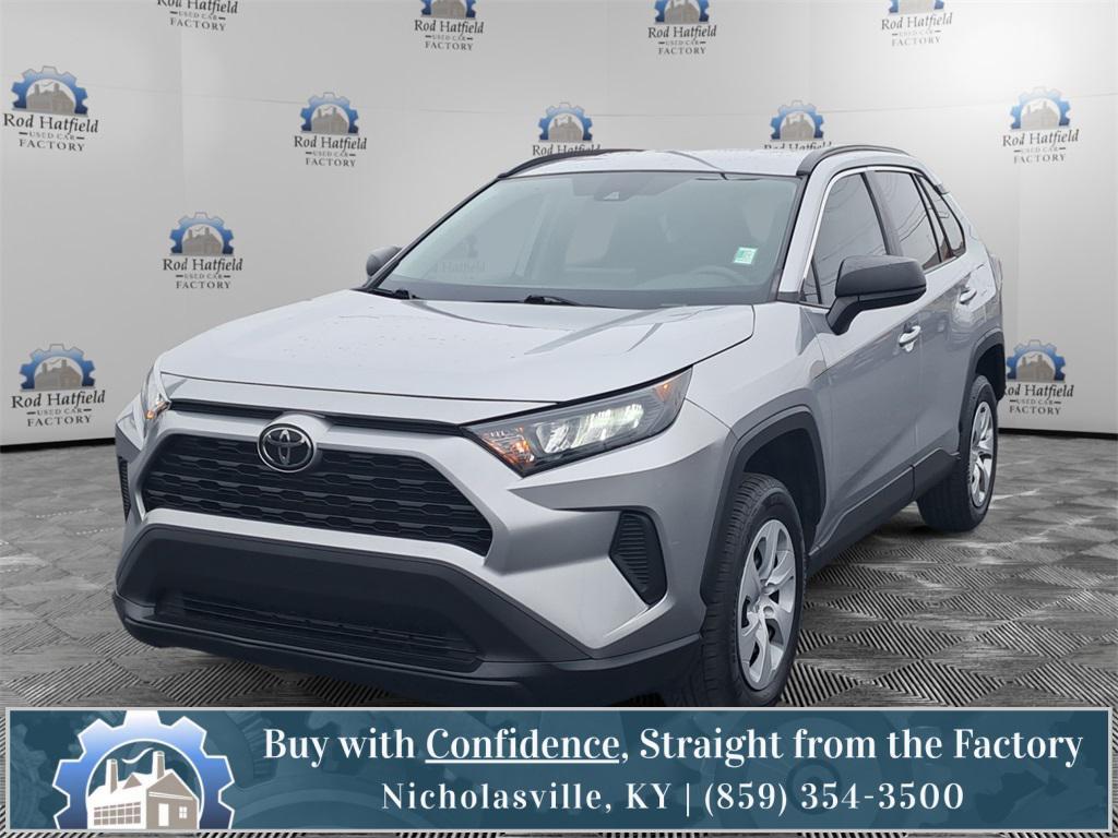 used 2021 Toyota RAV4 car, priced at $21,498