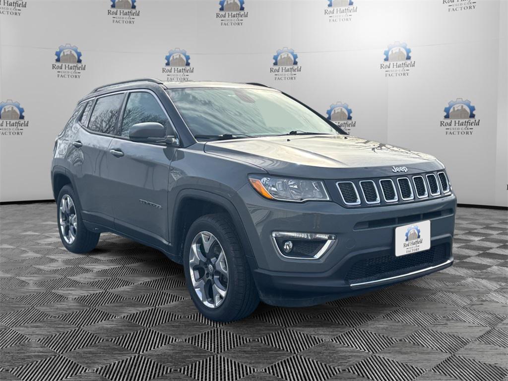 used 2020 Jeep Compass car, priced at $18,997