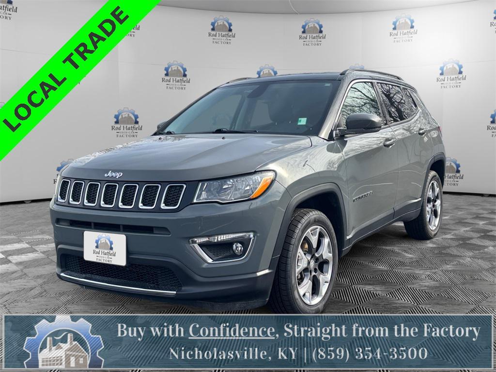 used 2020 Jeep Compass car, priced at $18,997