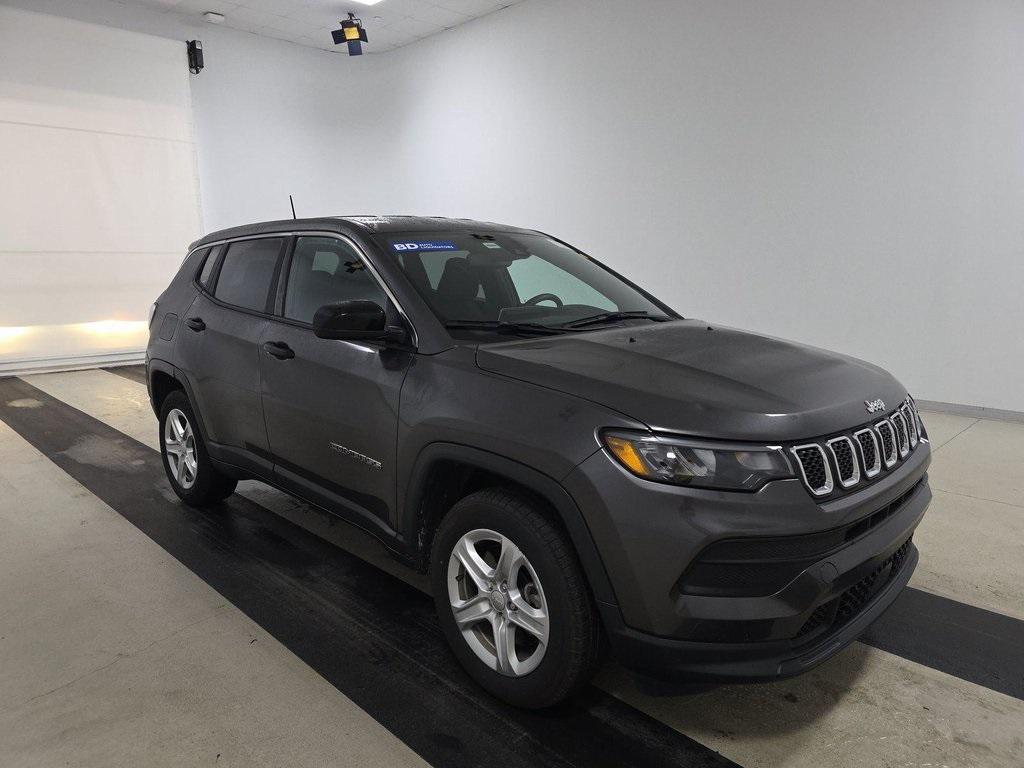 used 2023 Jeep Compass car, priced at $21,399