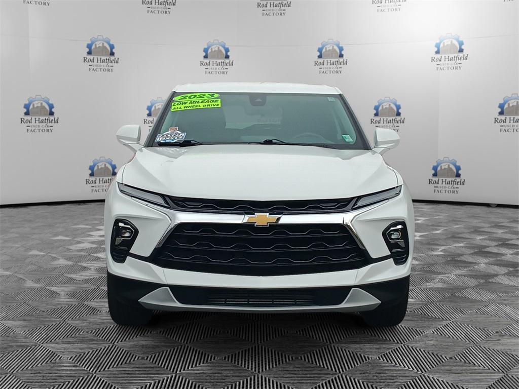 used 2023 Chevrolet Blazer car, priced at $27,604