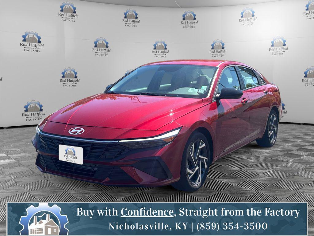 used 2025 Hyundai Elantra car, priced at $22,247
