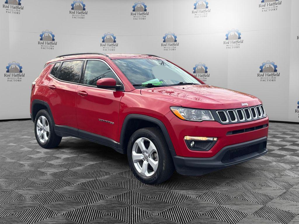 used 2021 Jeep Compass car, priced at $16,690
