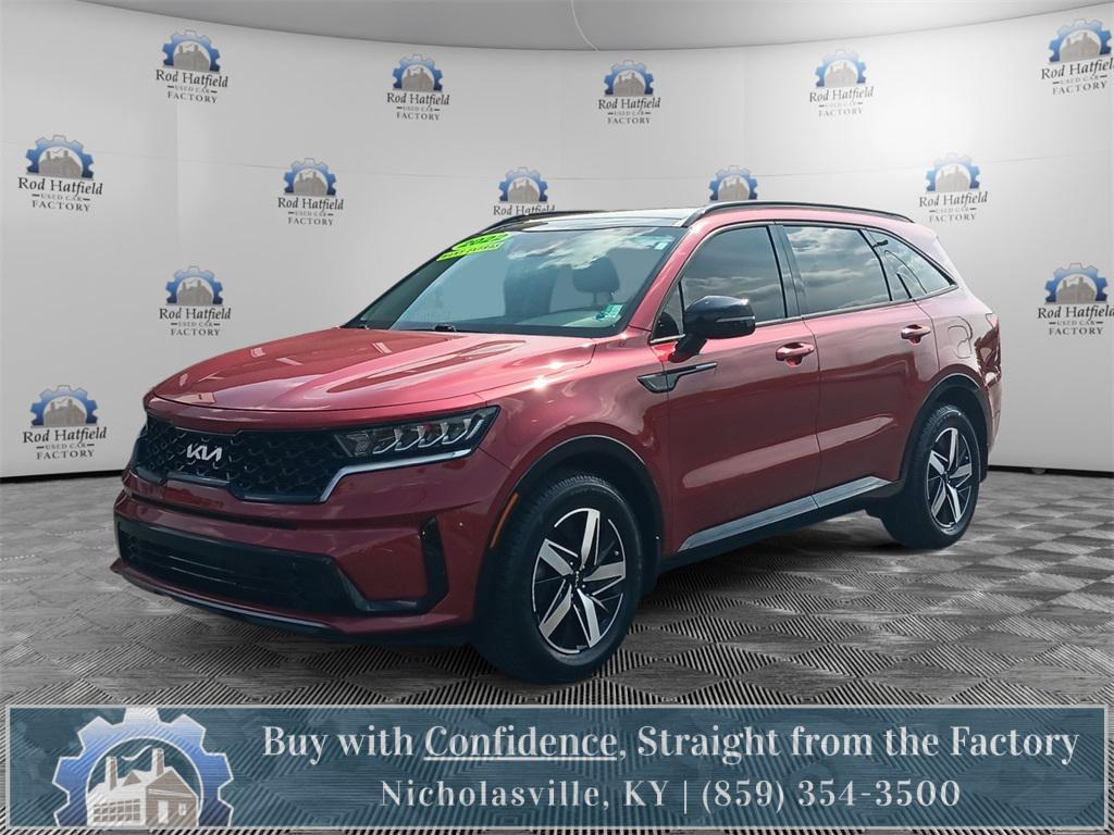 used 2022 Kia Sorento car, priced at $22,633