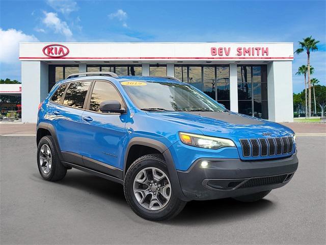 used 2019 Jeep Cherokee car, priced at $17,555