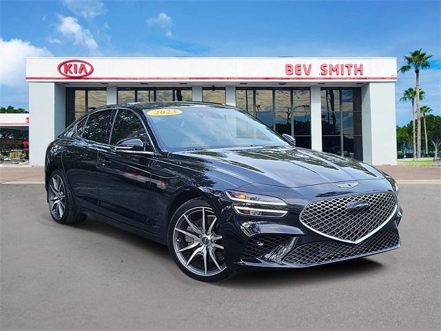 used 2023 Genesis G70 car, priced at $36,695