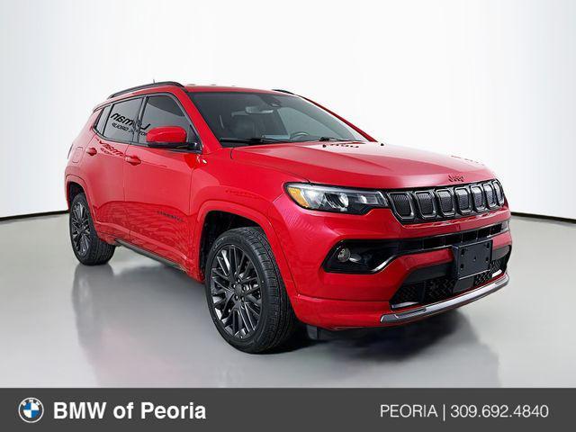 used 2022 Jeep Compass car, priced at $23,777