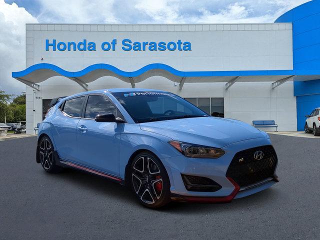 used 2020 Hyundai Veloster N car, priced at $18,922