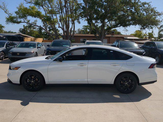 new 2025 Honda Accord car, priced at $30,923