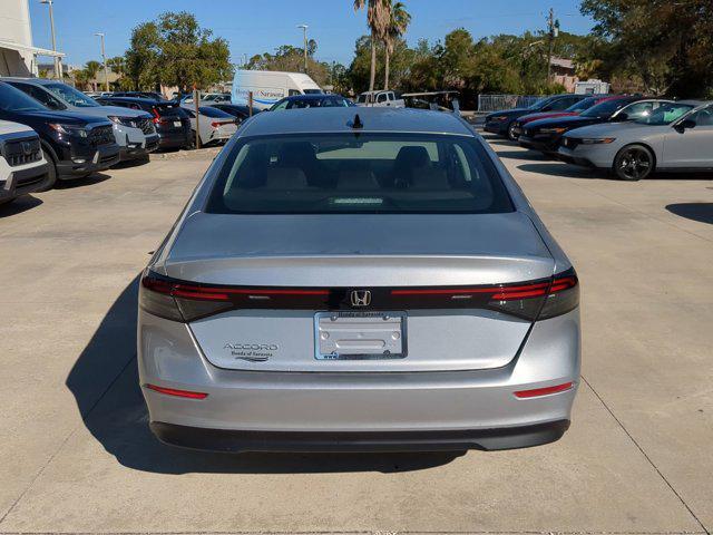 new 2025 Honda Accord car, priced at $30,492