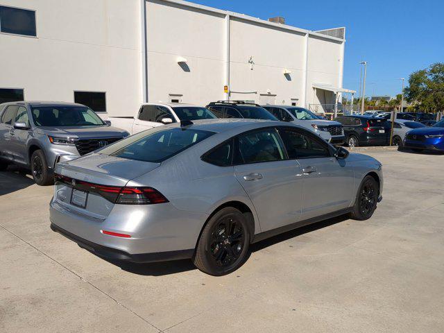 new 2025 Honda Accord car, priced at $30,492