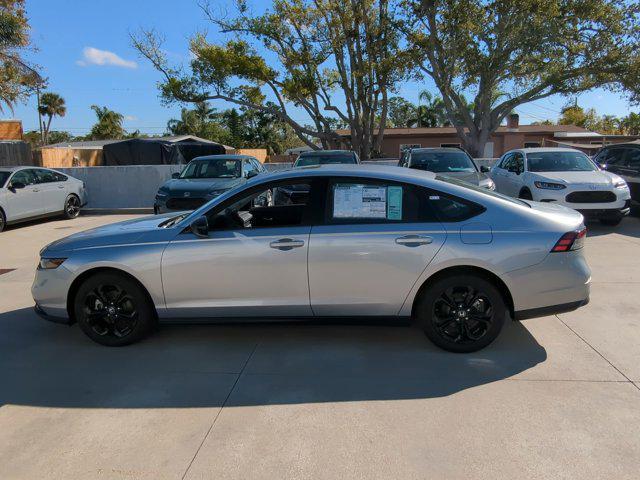 new 2025 Honda Accord car, priced at $30,492