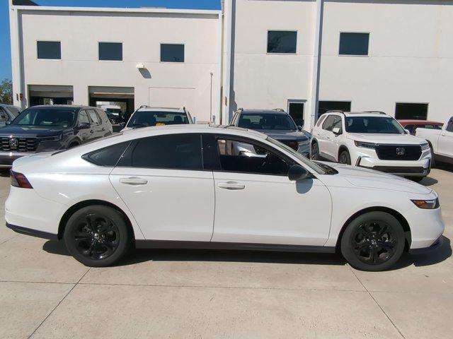 new 2025 Honda Accord car, priced at $30,923