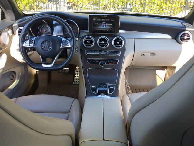 used 2018 Mercedes-Benz C-Class car, priced at $19,825