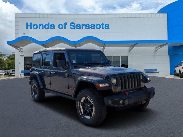 used 2021 Jeep Wrangler Unlimited car, priced at $30,484