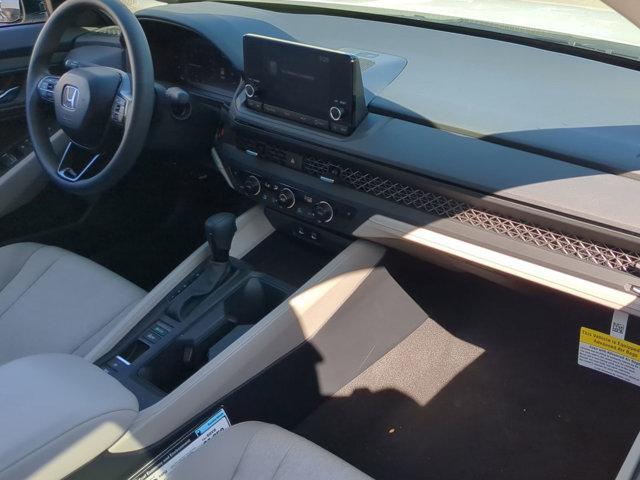 new 2025 Honda Accord car, priced at $30,492