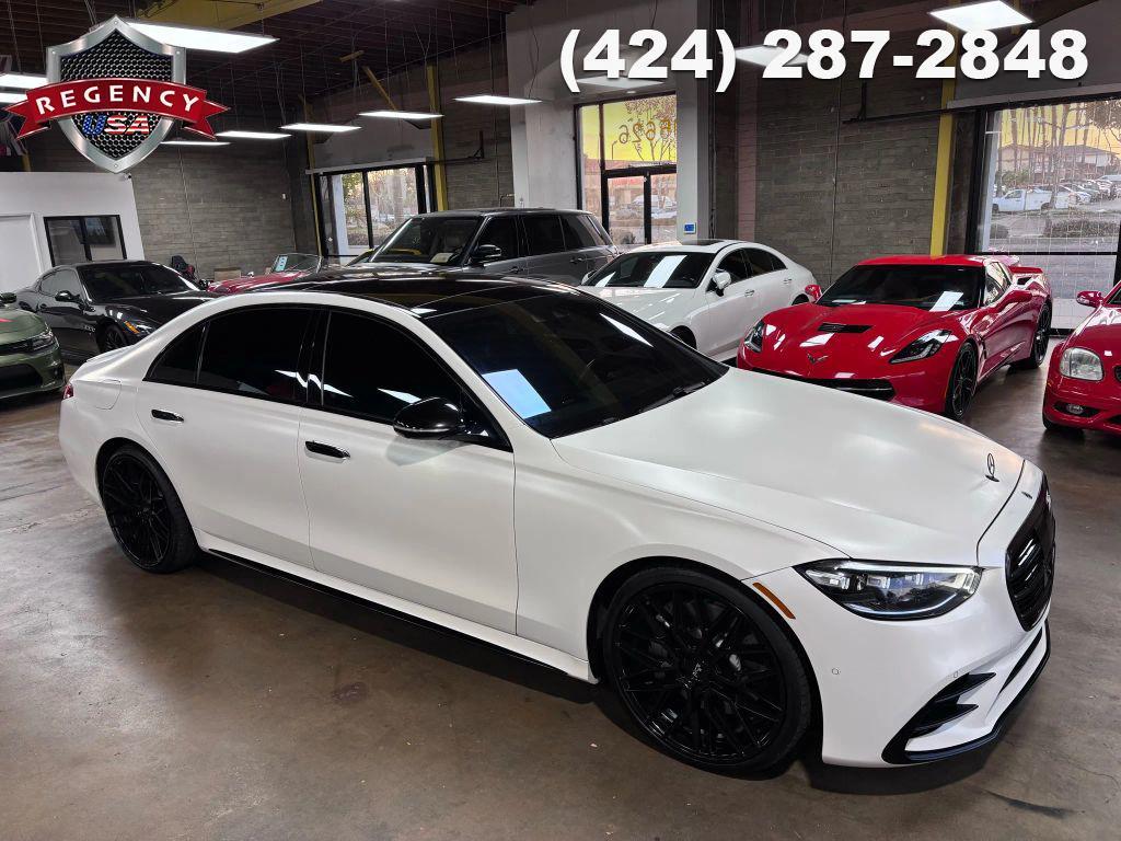 used 2022 Mercedes-Benz S-Class car, priced at $49,885