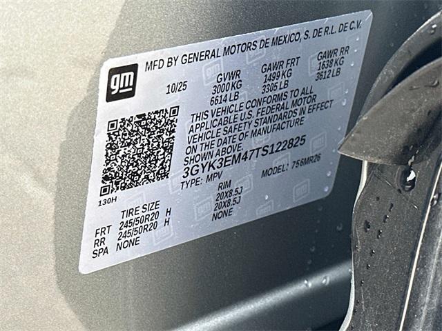 new 2026 Cadillac OPTIQ car, priced at $58,695