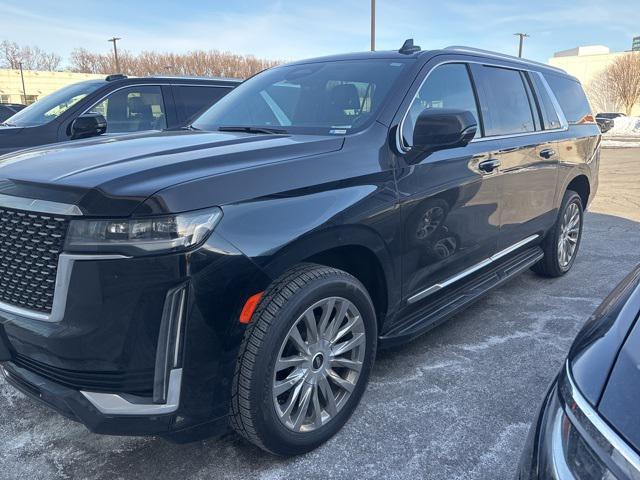 used 2021 Cadillac Escalade ESV car, priced at $51,750