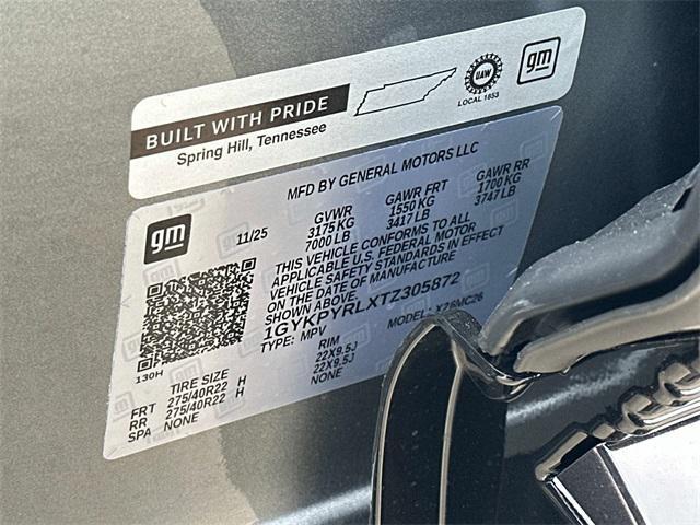 new 2026 Cadillac LYRIQ car, priced at $75,920